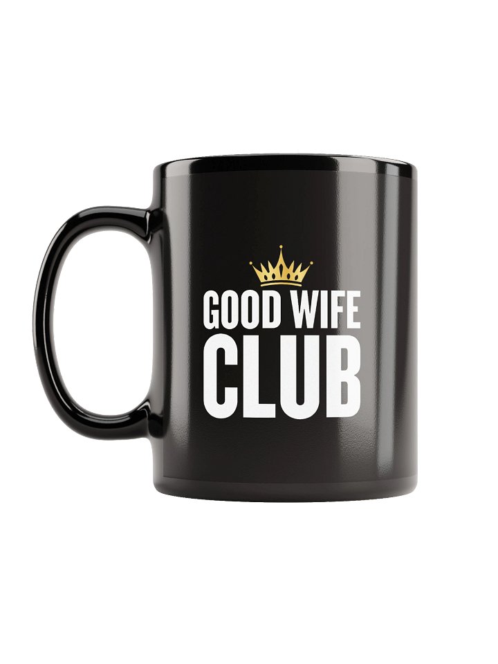 Good Wife Club Black Mug product image (2)