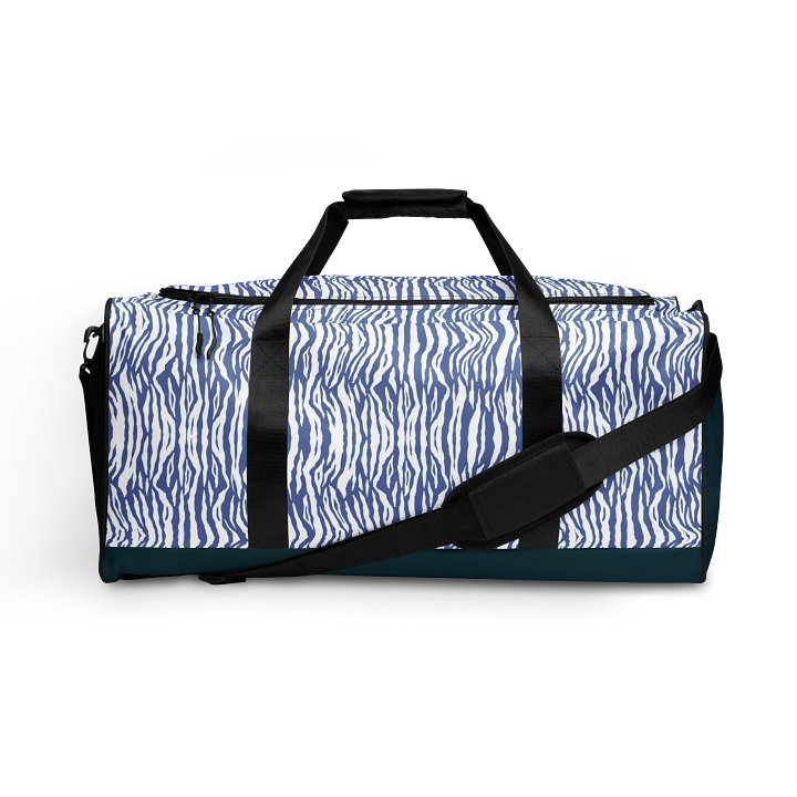 Blue Pattern Duffle Bag product image (2)