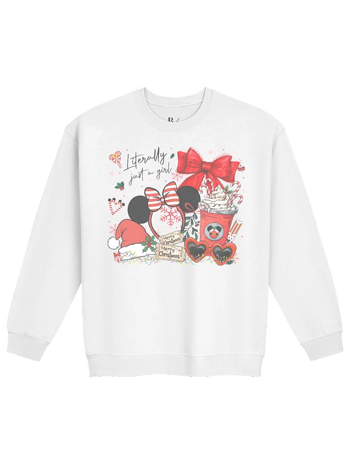'Just a Girl: Winter Wonderland' Sweatshirt product image (1)