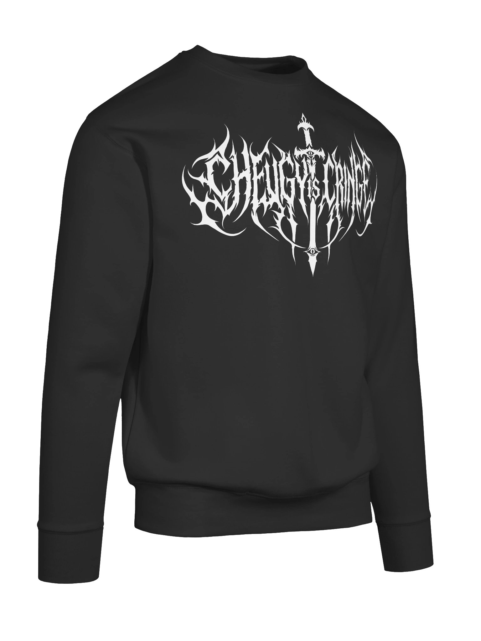 Cheugy is Cringe Sweatshirt (White) product image (10)