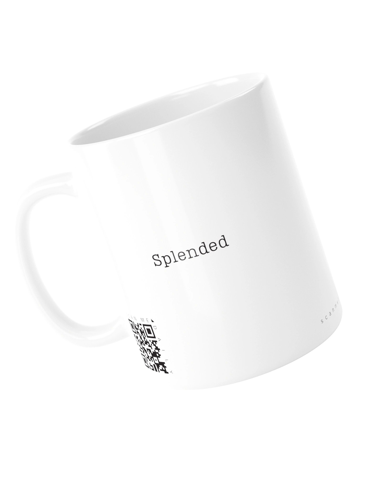 <i>Splended</i> • QR Mug<br /> With 160 Daily Quotes<br /> <small>Quotes from beloved novel<br />Anne of Green Gables (1908)</small> product image (6)