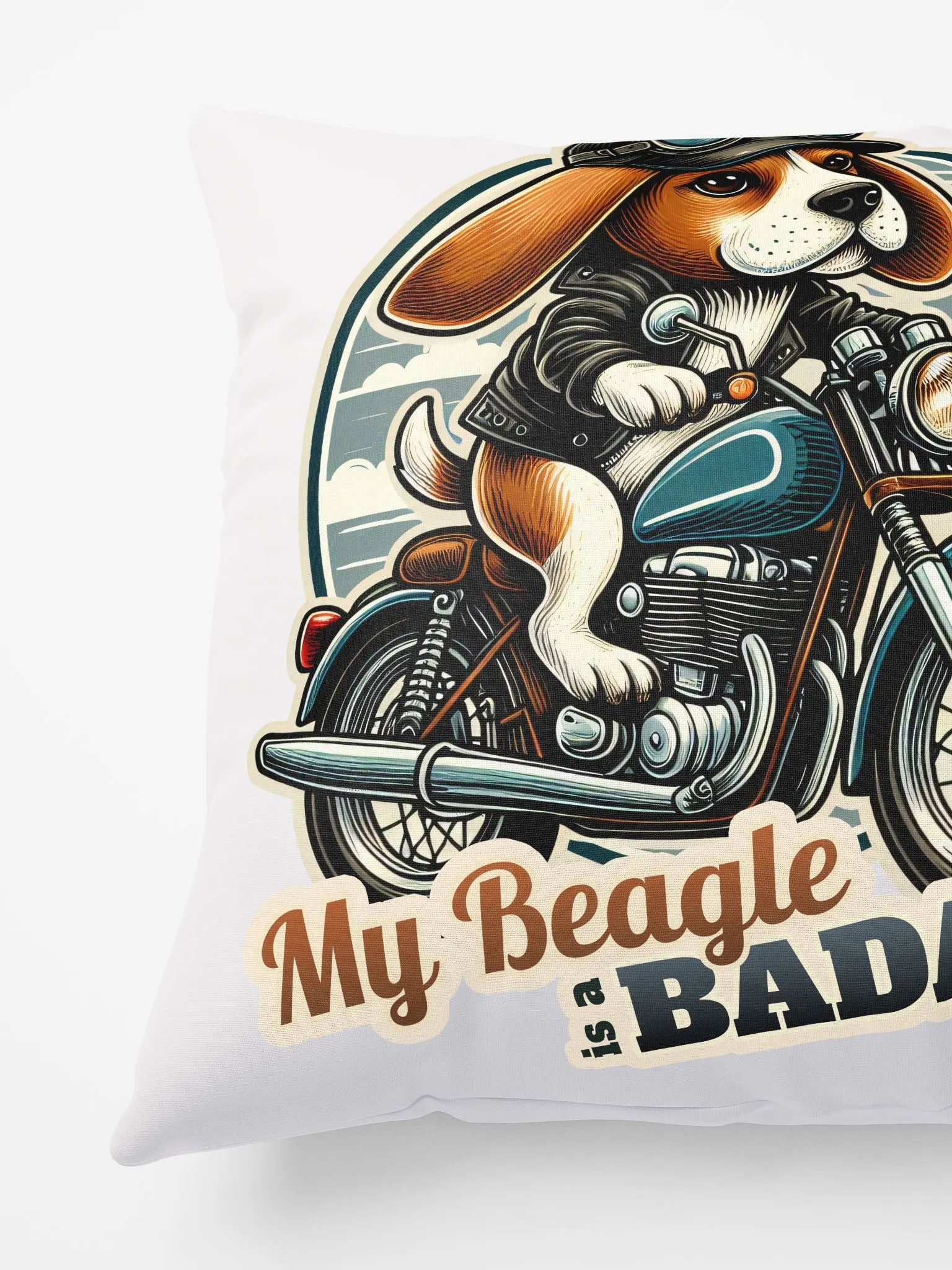 Badass Beagle - Pillow product image (3)