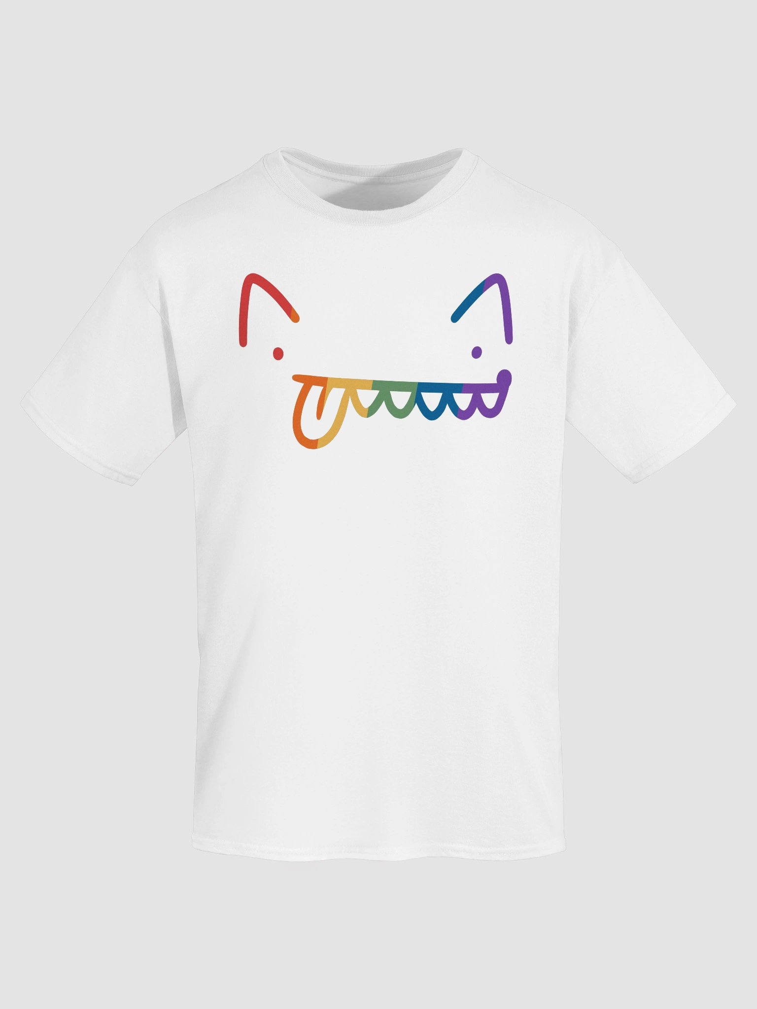 Minimal Rainbow Fox T-Shirt product image (7)