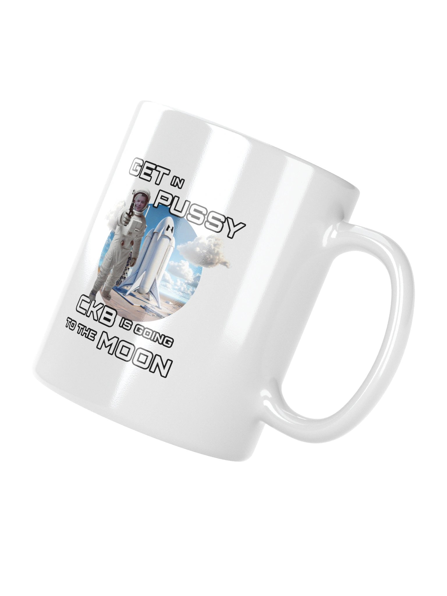 CKB is Going to the Moon Mug White product image (3)