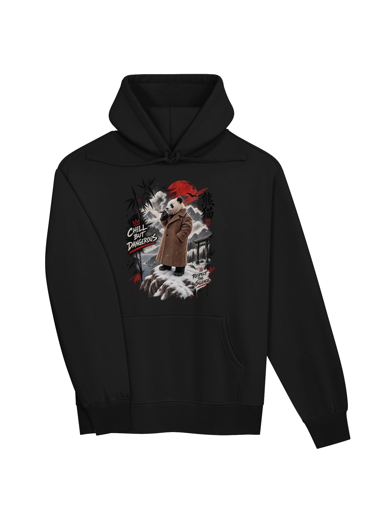 PANDA CLUB – Respect the Silence Vintage Hoodie product image (12)
