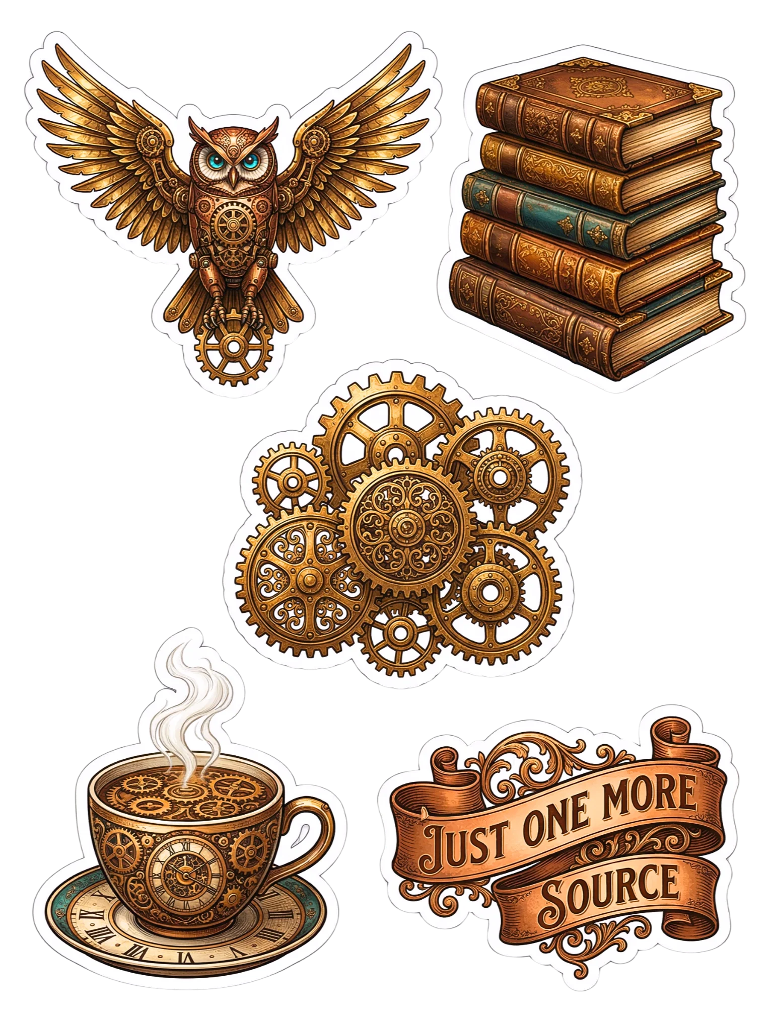 Midnight Research Session Sticker Pack product image (3)