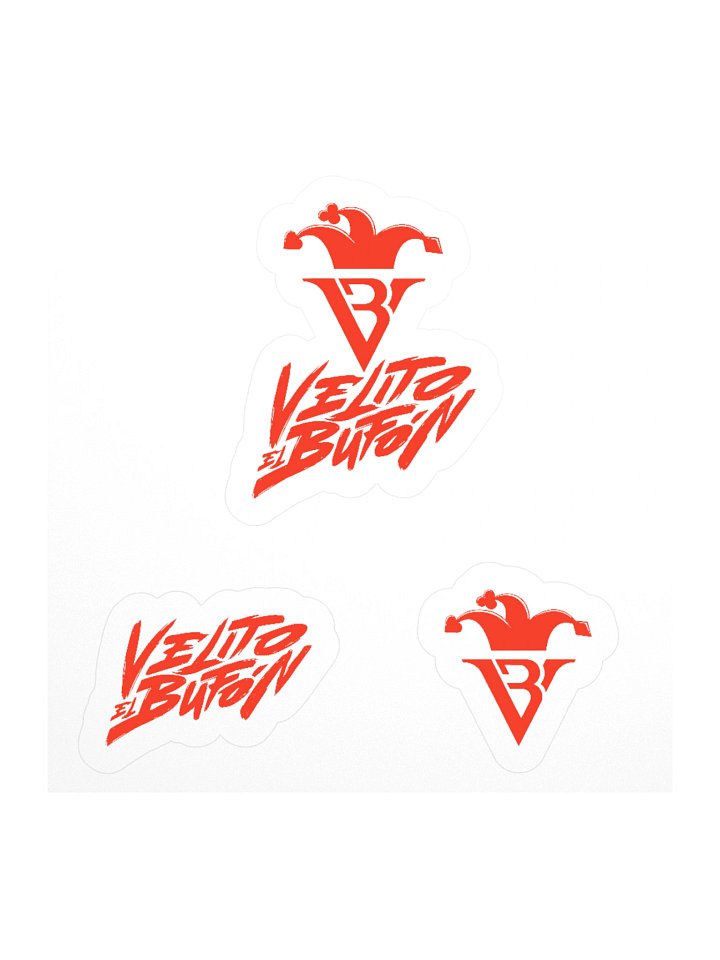 Velito el Bufón - Kiss Cut Stickers product image (2)