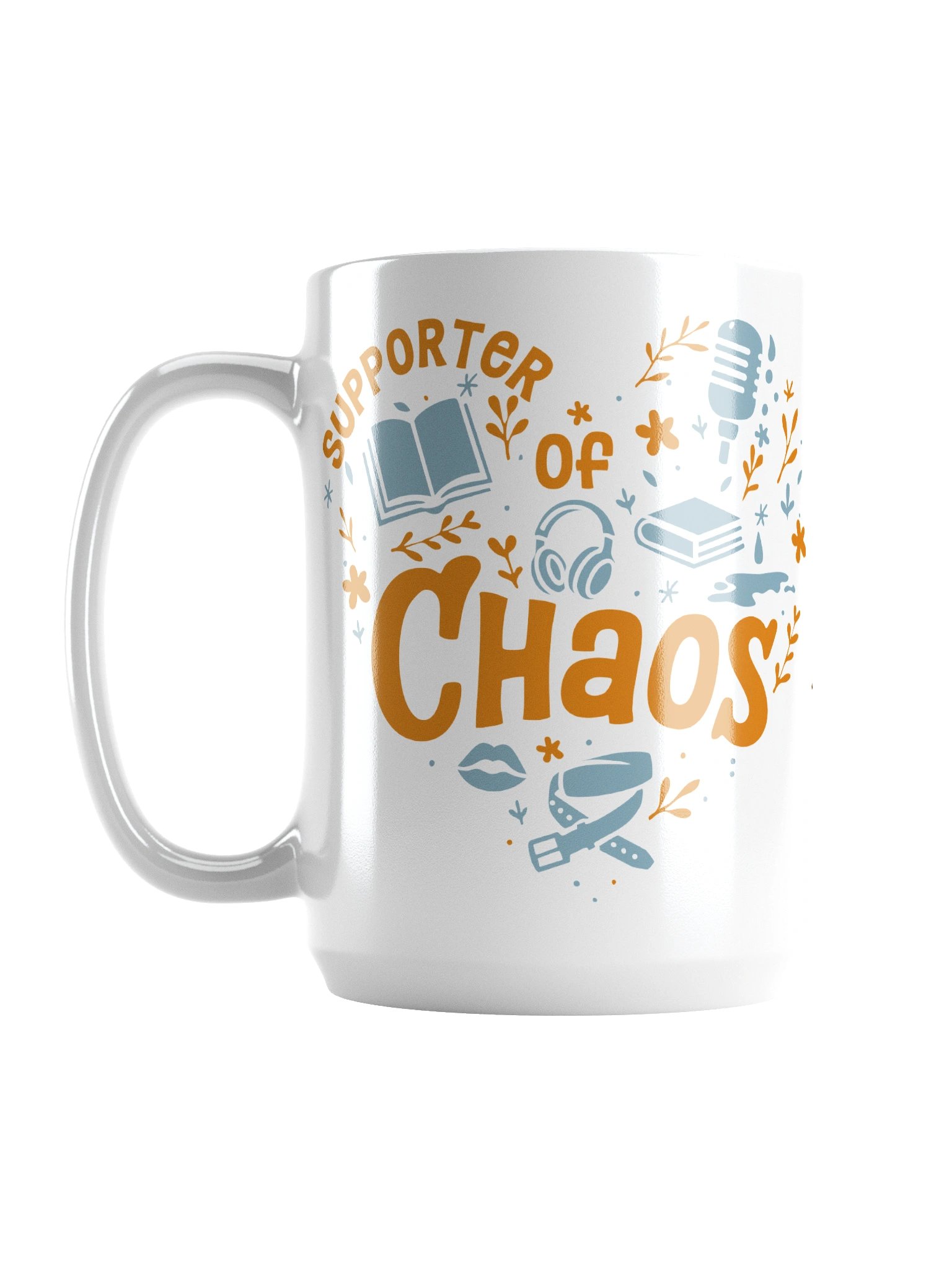 Supporter of Chaos Mug (Orange & Blue) product image (1)