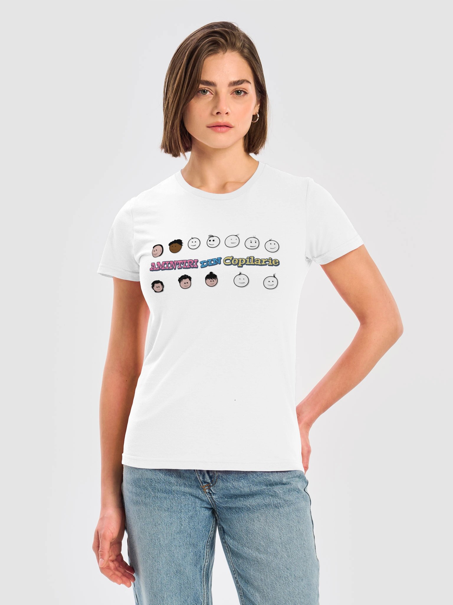 Tricou Damă Alb – Amintiri Din Copilărie product image (5)