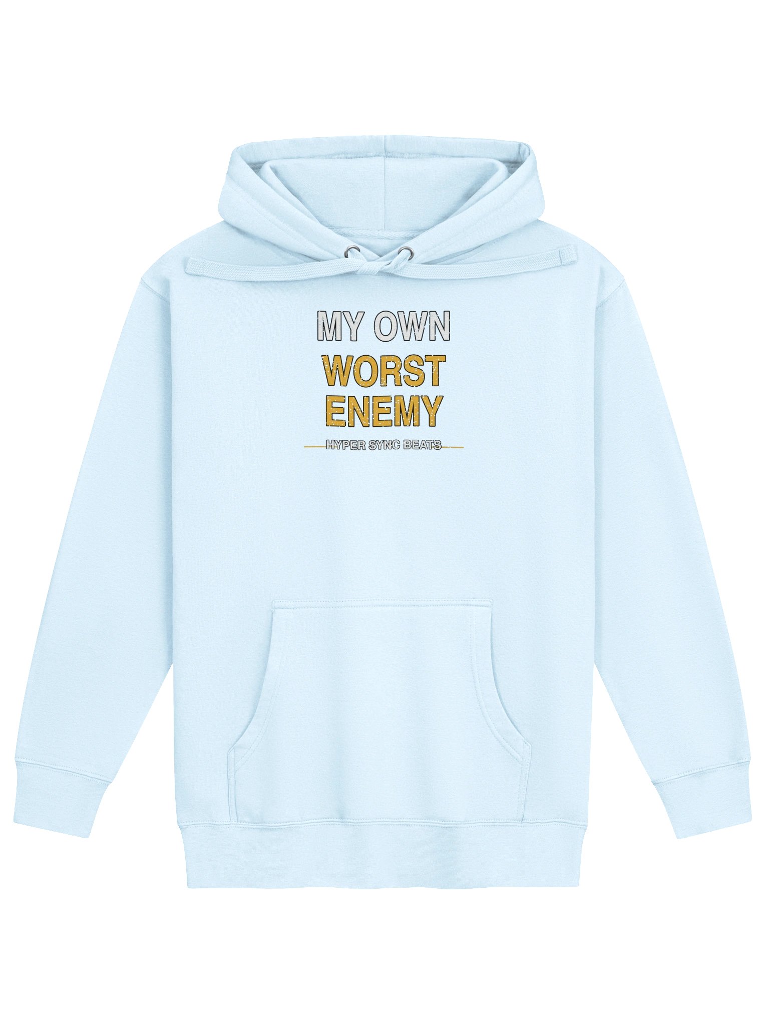 My Own Worst Enemy—Hyper Sync Beats Premium Graphic Hoodie product image (2)