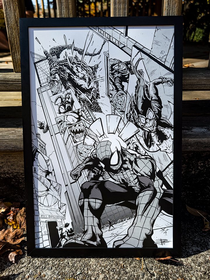 "All Eyes on Me" | Spider-Man Art Print product image (1)