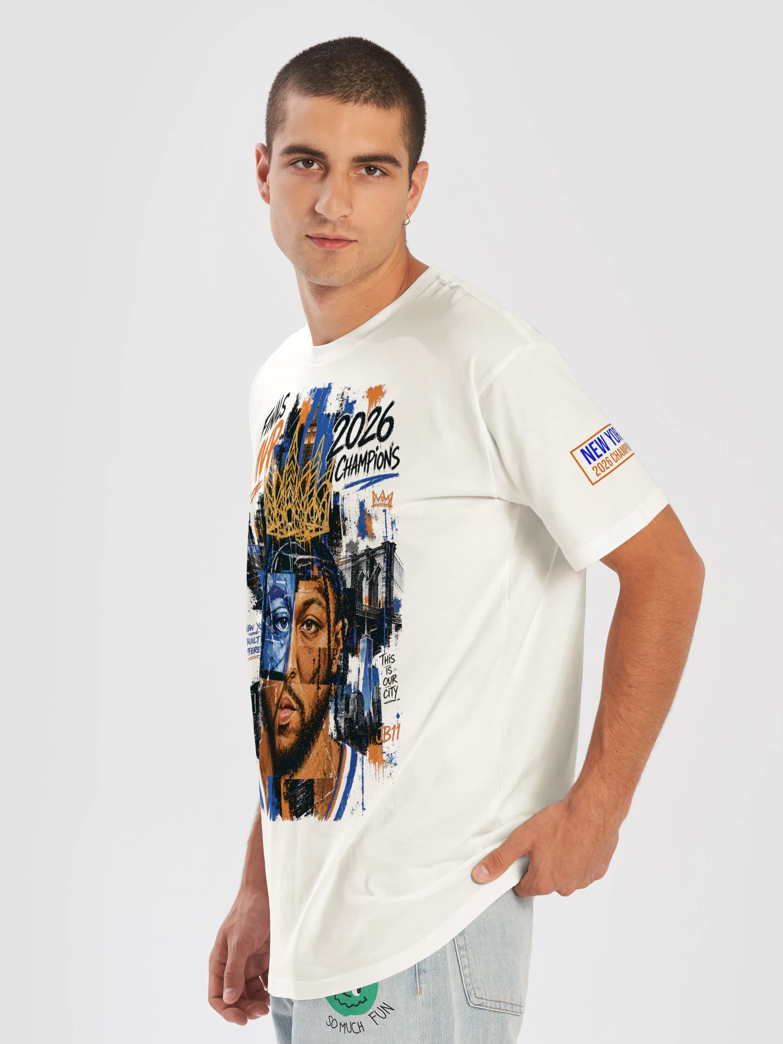 Abstract Champion JB | Premium Streetwear Tee product image (7)
