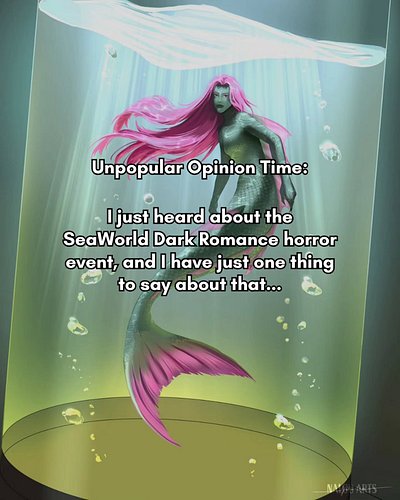 Time for an unpopular opinion!

Don't go to SeaWorld'S Dark Fantasy horror event. Instead, tell them to go f*ck themselves wi...