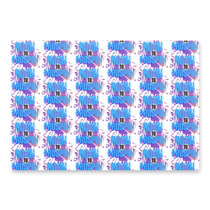 Born To Prosper Wrapping Paper Set product image (1)