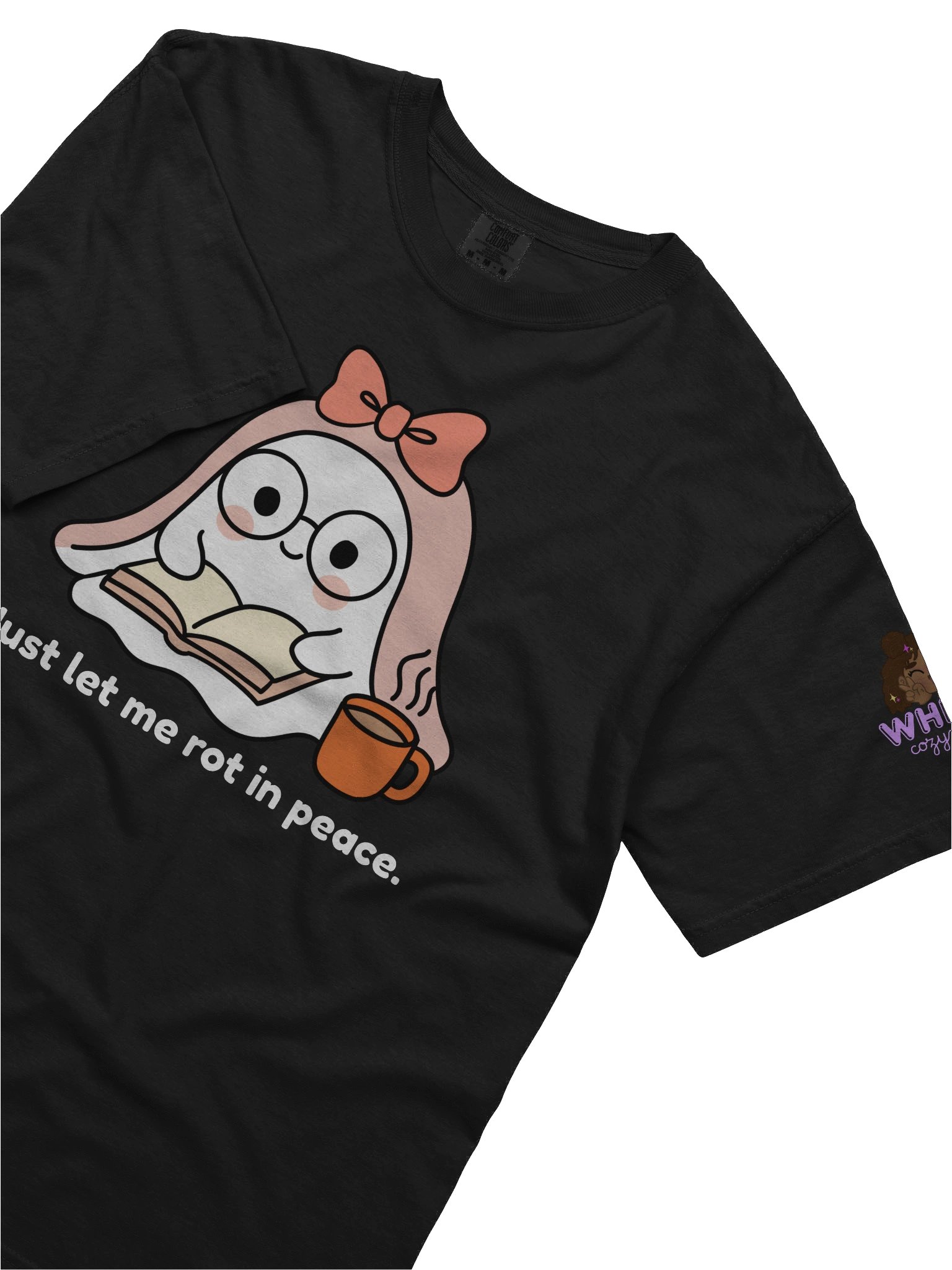 Let's Rot (dark tee) product image (5)