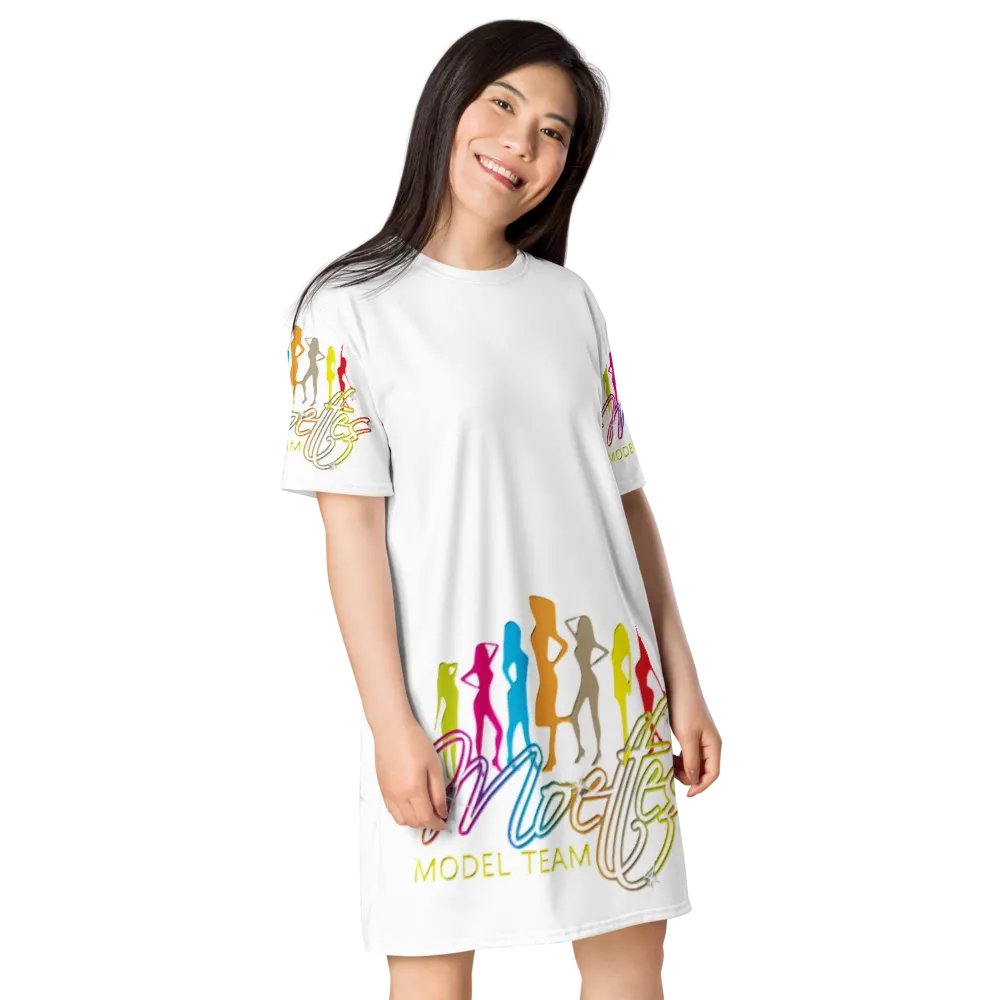 MOETTES PASSION WHT T SHIRT DRESS product image (5)