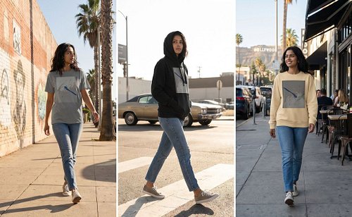 One dragonfly illustration, three ways to wear it. Sweatshirt, hoodie or tee, which is your pick? Shop the link in Bio to see...