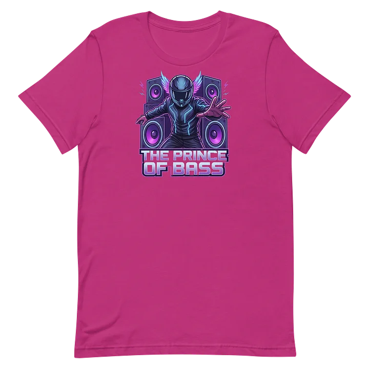 Prince of Bass Neon Bass Graphic Tee product image (2)