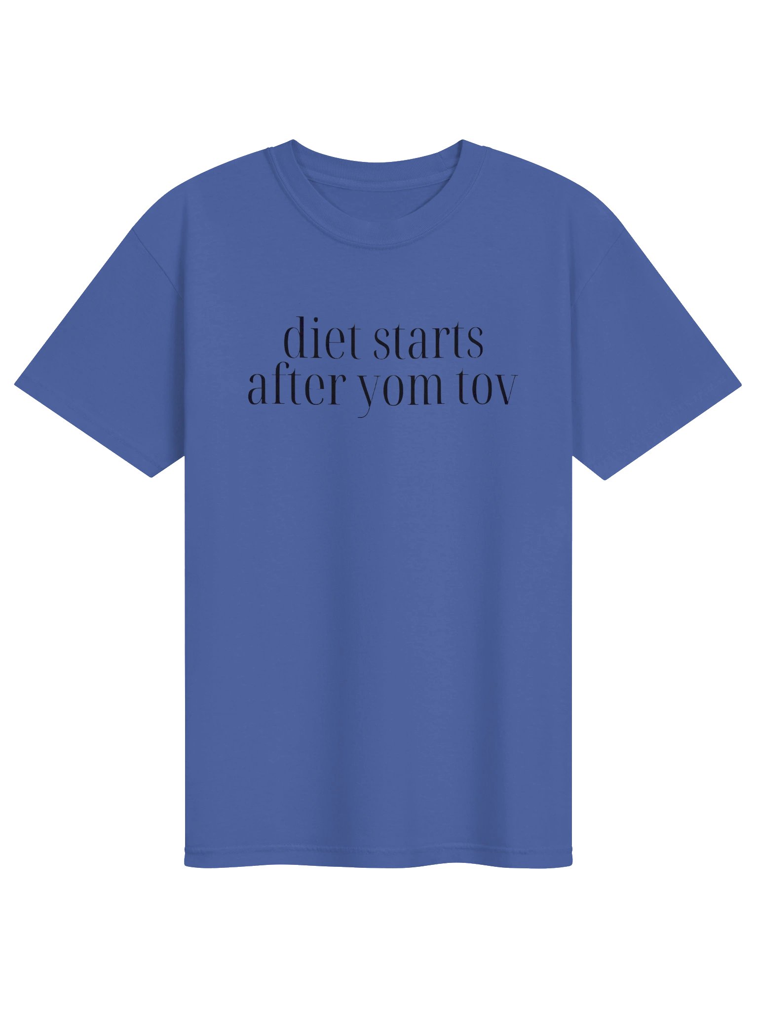 Diet Starts After Yom Tov T-shirt product image (1)