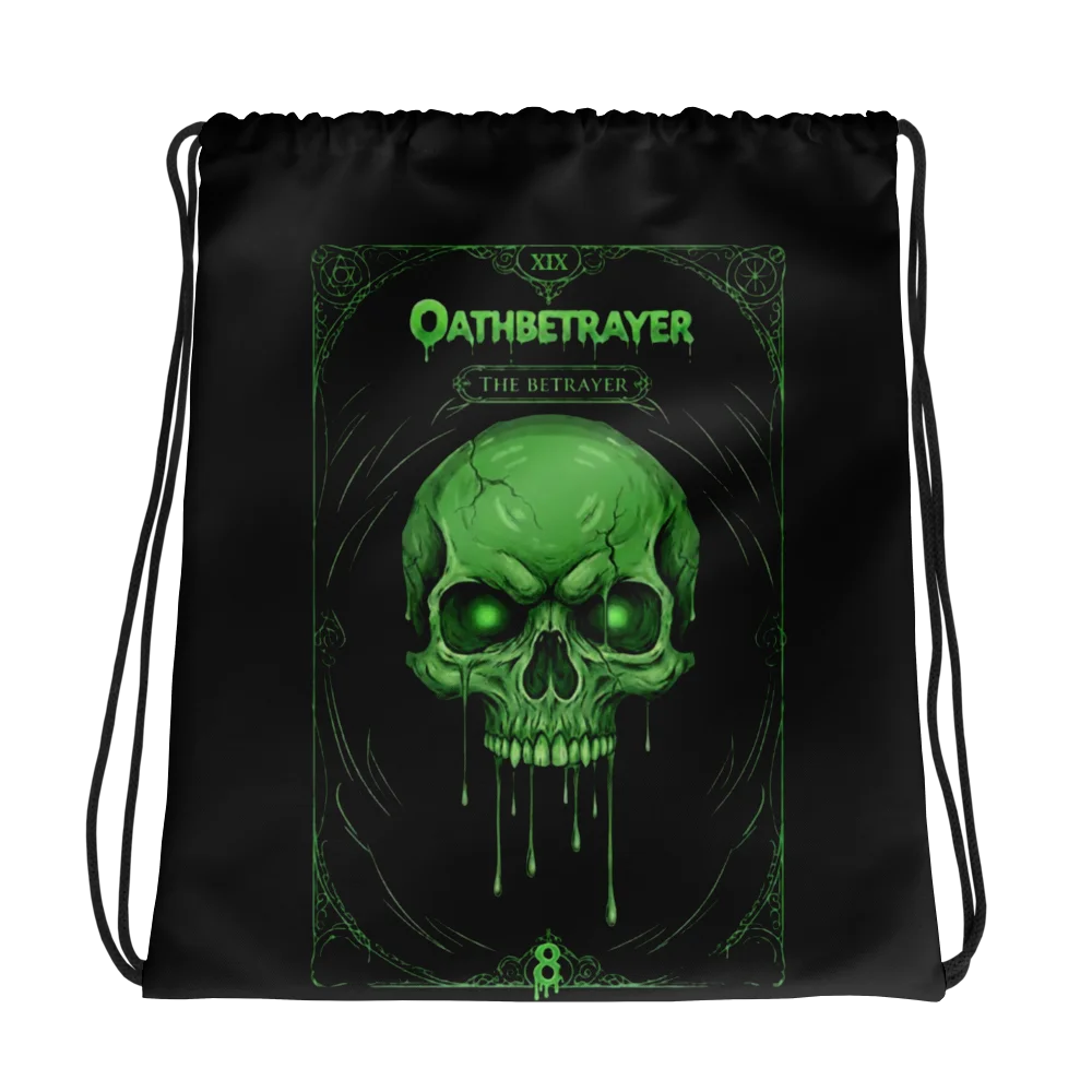 Tarot Card - Oathbetrayer - Drawstring Bag product image (1)