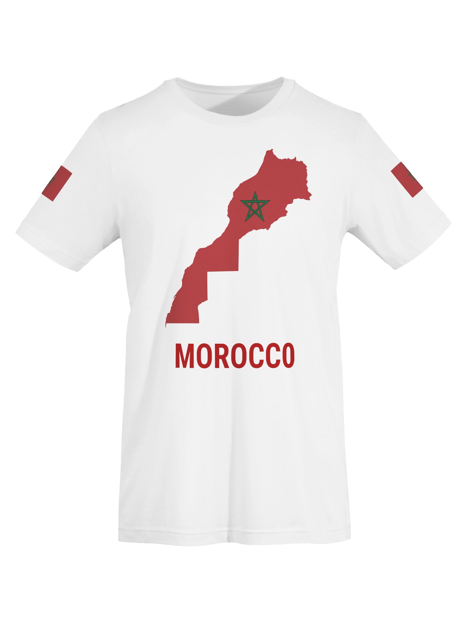 Morocco 2026 World Cup Flag Tee - Premium Unisex T-shirt product image (58)