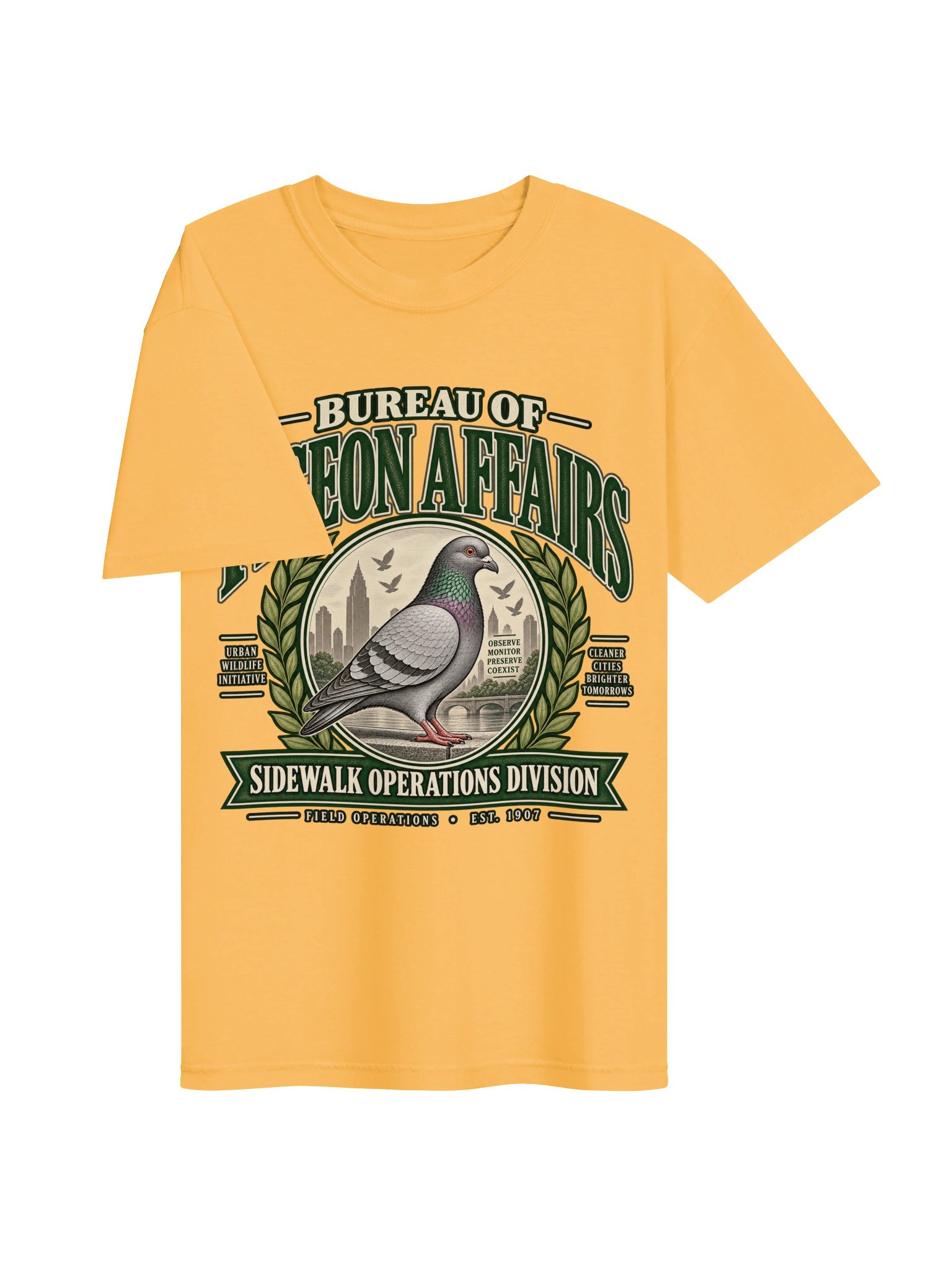 Bureau of Pigeon Affairs Heavyweight Tee product image (33)