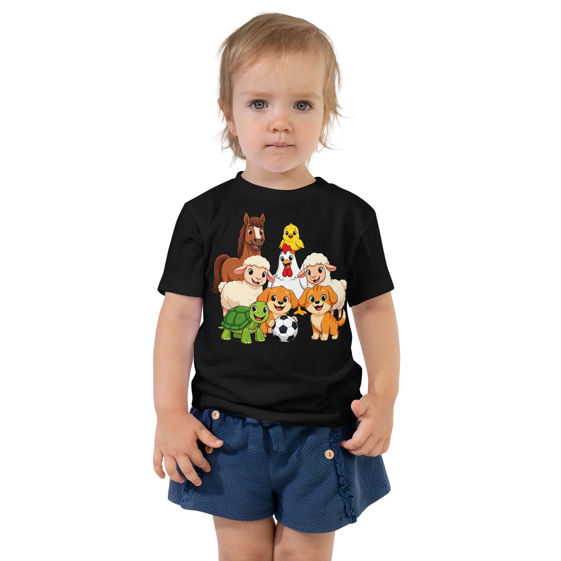 Farm Friends Soccer Squad Toddler Tee product image (1)