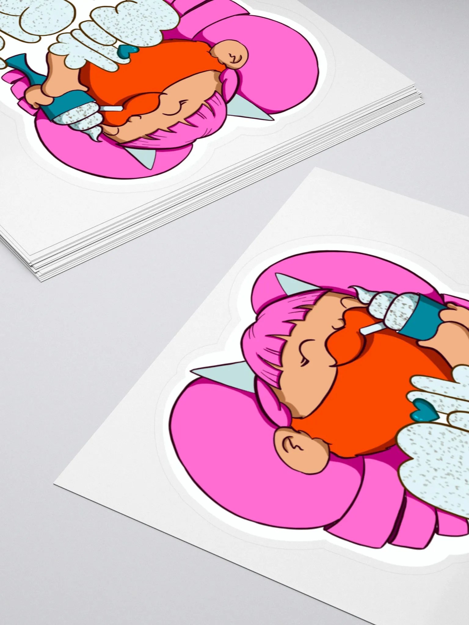 UWU Ginger Milk Shake Sticker product image (4)