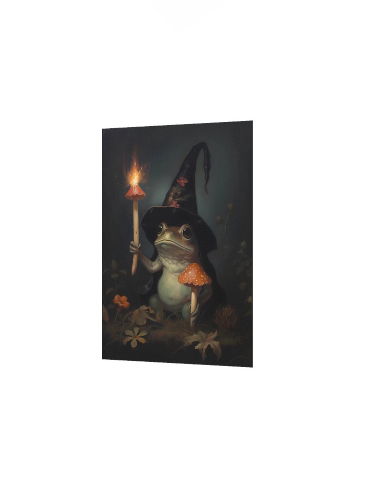 The mushroom frog dark academia gothic cottagecore decor Poster product image (2)