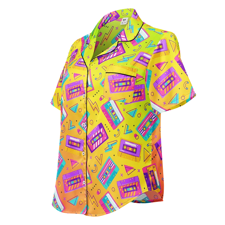 Cassette Tape Pajama Shirt product image (1)
