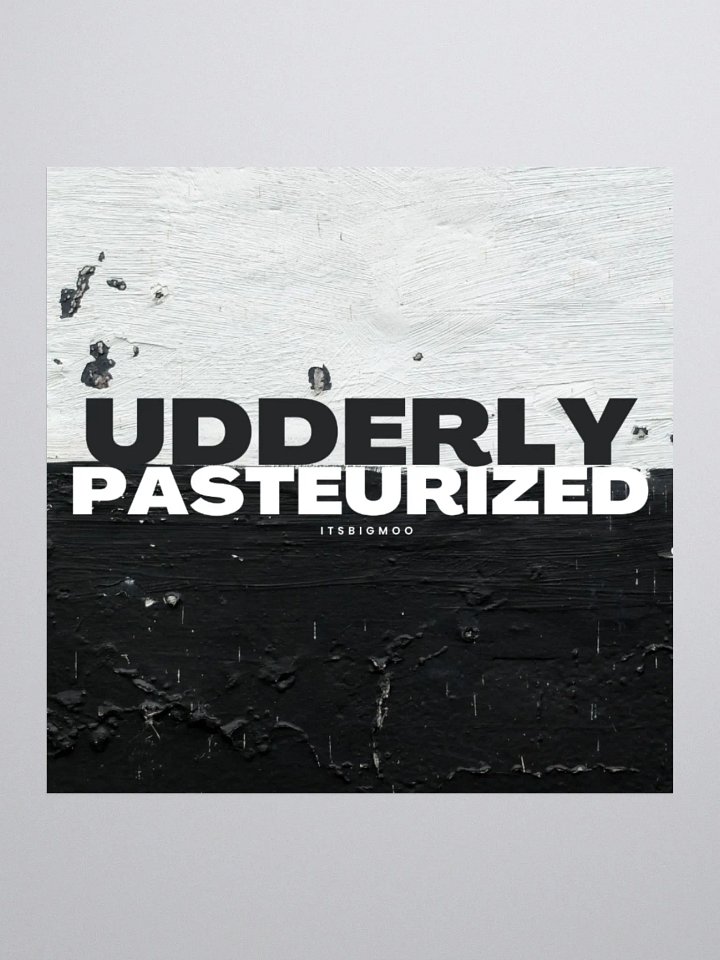 Udderly - Sticker product image (1)