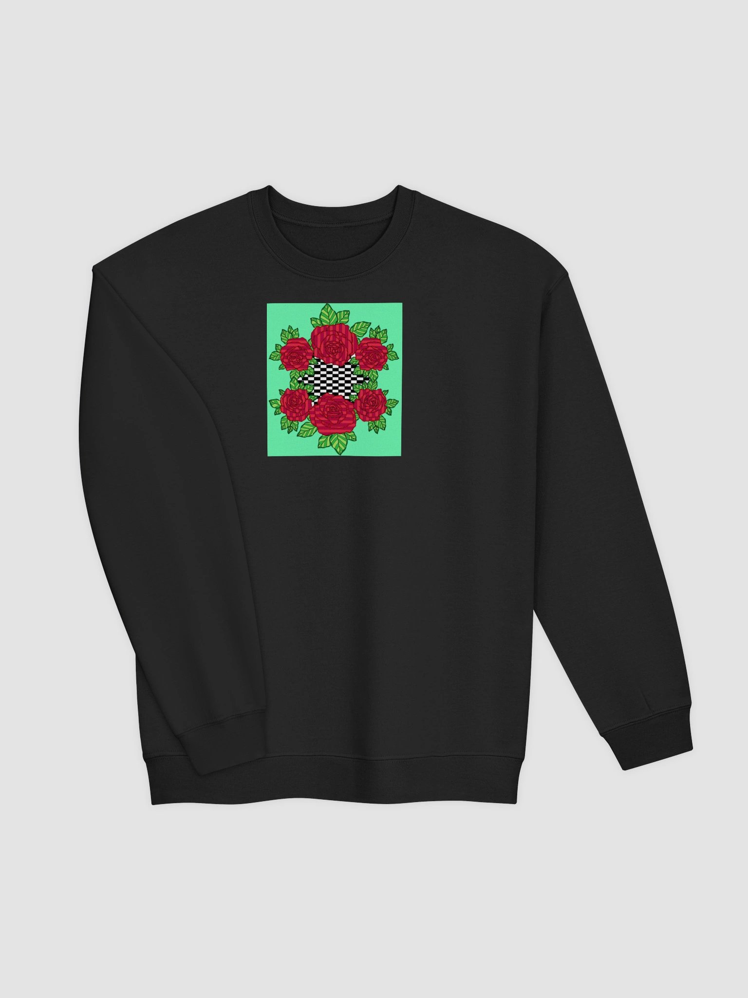 Crewneck Sweatshirt (Rose-Green) product image (18)
