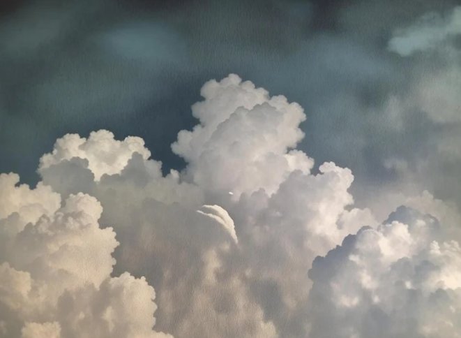 Above Bed Cloud Canvas Wall Art product image (4)
