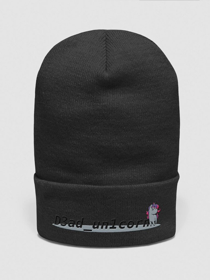 Unicorn Cuffed Beanie product image (1)