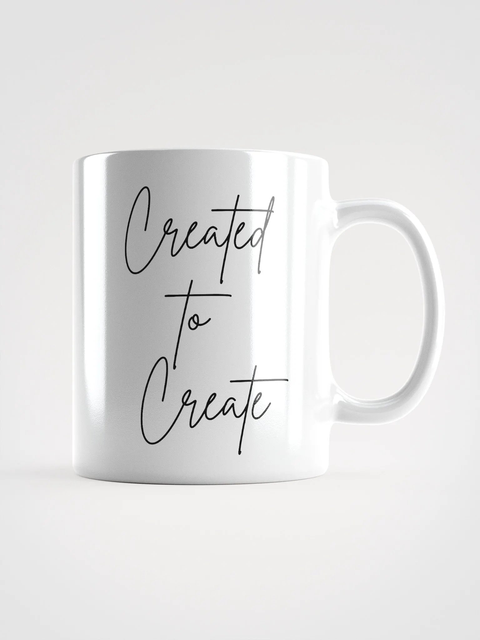 Created to Create Mug product image (3)