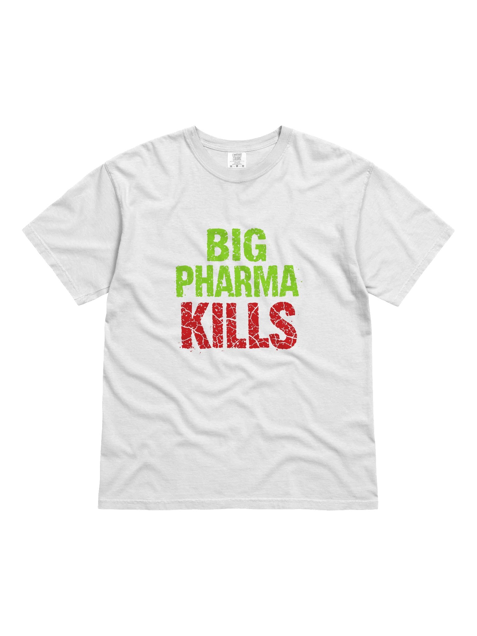 BIG PHARMA KILLS - Toxic Green & Red Conspiracy T-Shirt product image (1)