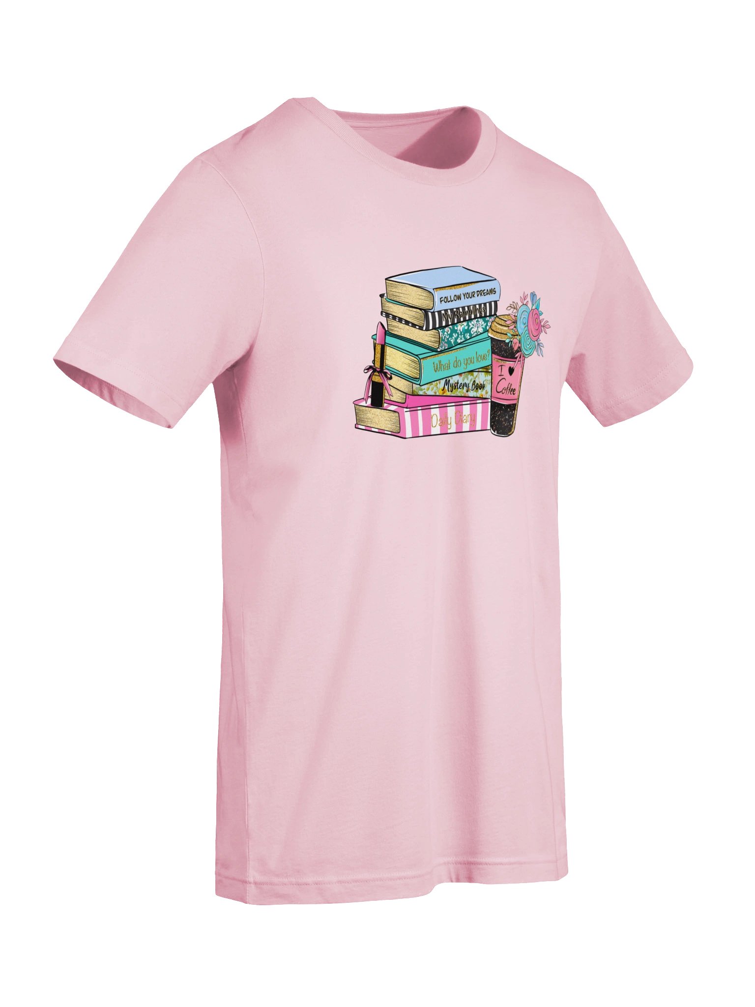 Books & Coffee T-Shirt | Colorful Book Lover Tee product image (70)