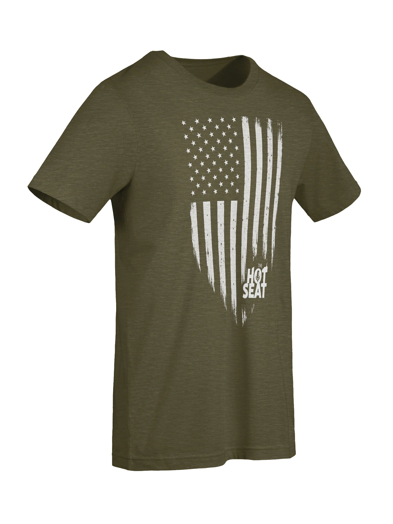 The Hot Seat Distressed American Flag - T-shirt product image (14)