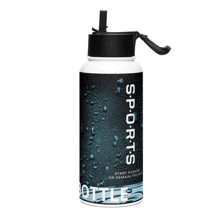 S.P.O.R.T.S Stainless Steel Water Bottle with a Straw Lid product image (2)