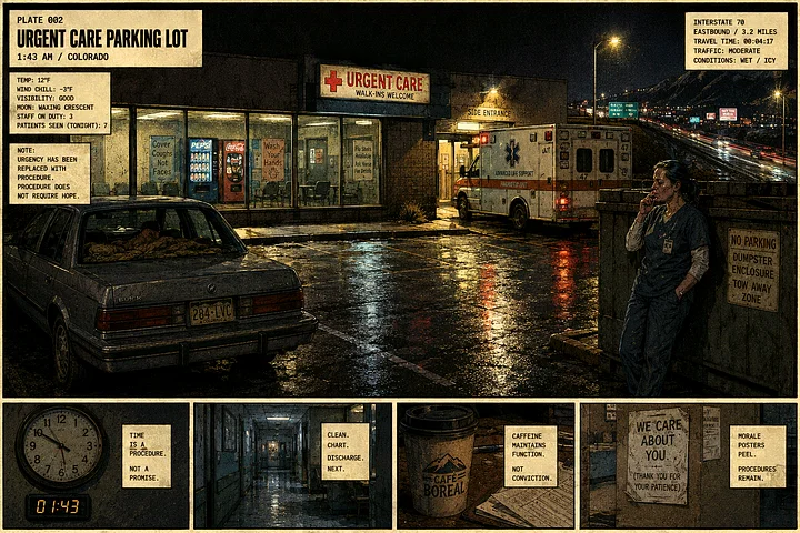 CR-SD-102: TRIAGE ALIGNMENT SERVICE – The Shadow Range - EM Press Graphic Novel + Companion Soundtrack product image (2)