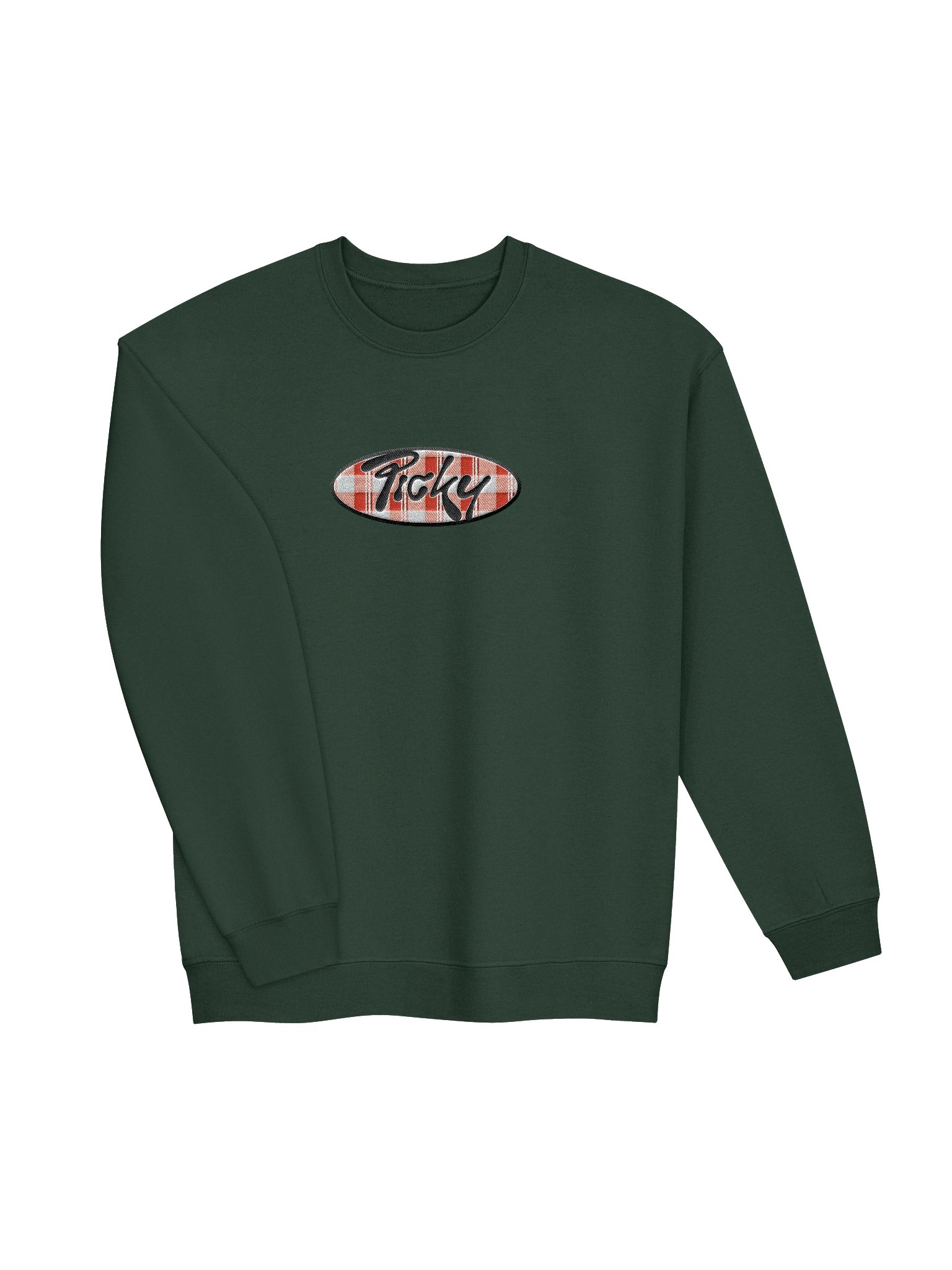 Picky Embroidered Crewneck (4 Colors) product image (8)