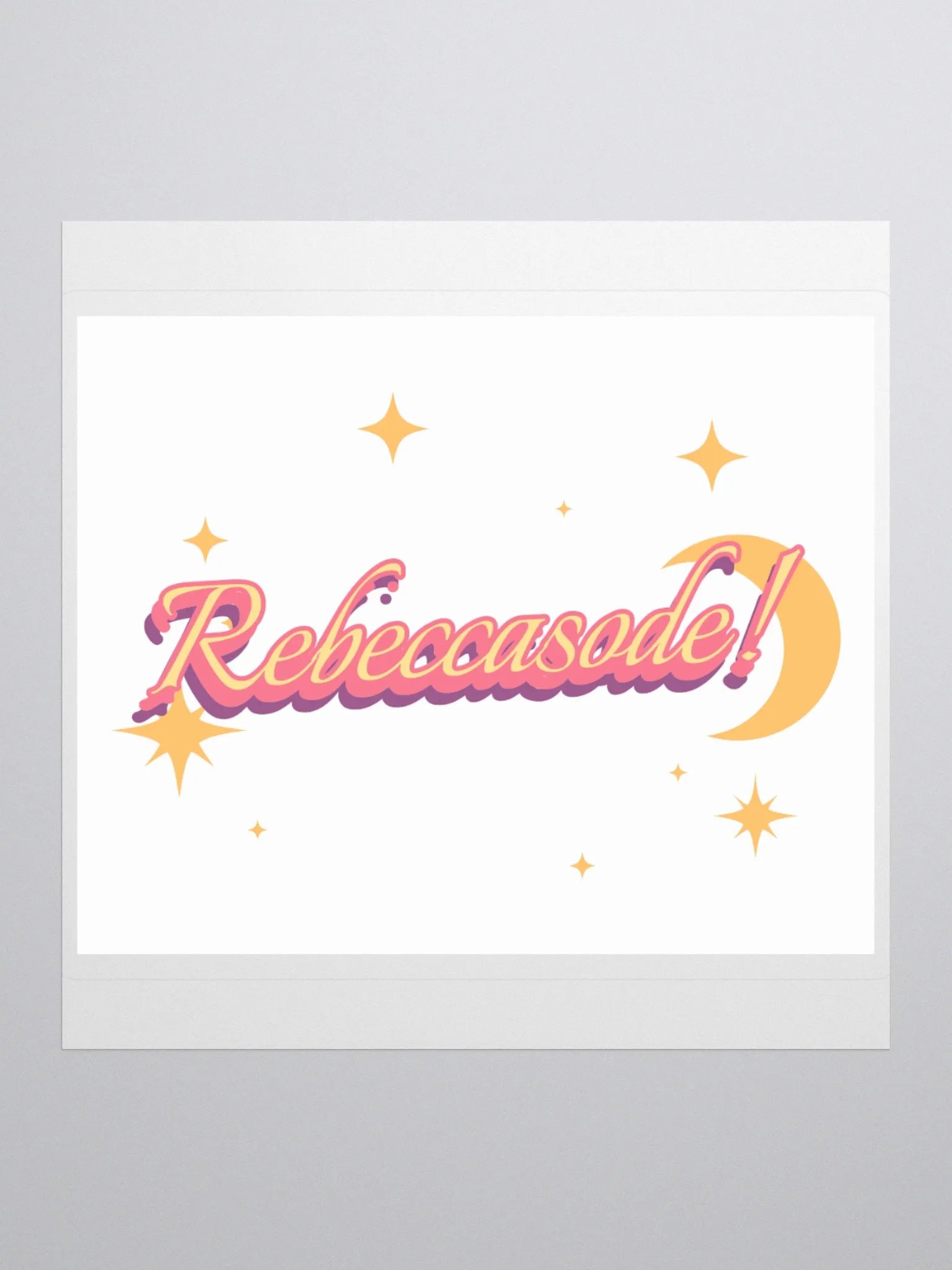 Rebeccasode - sticker product image (1)