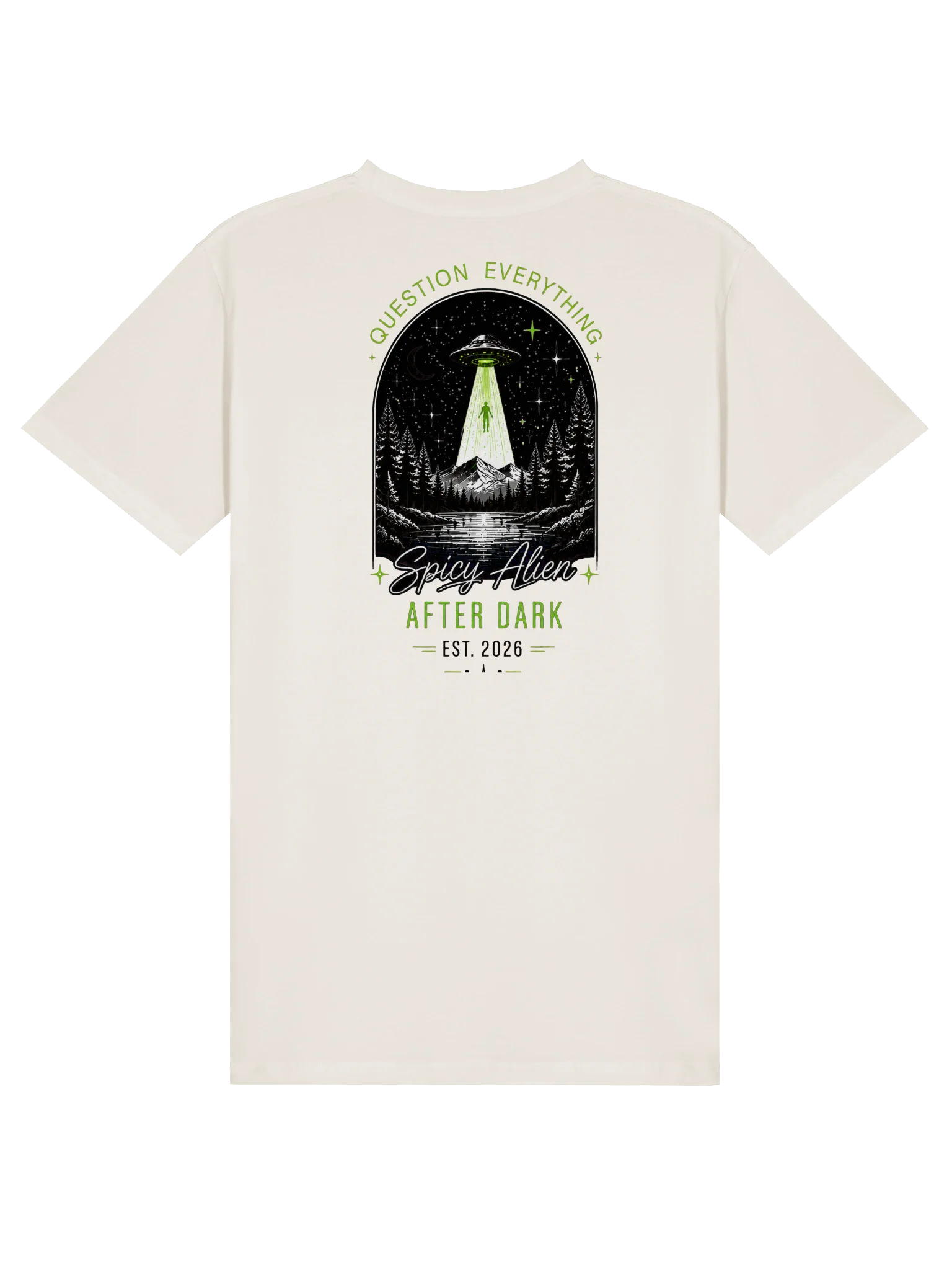 The Question Everything Tee — bone product image (2)