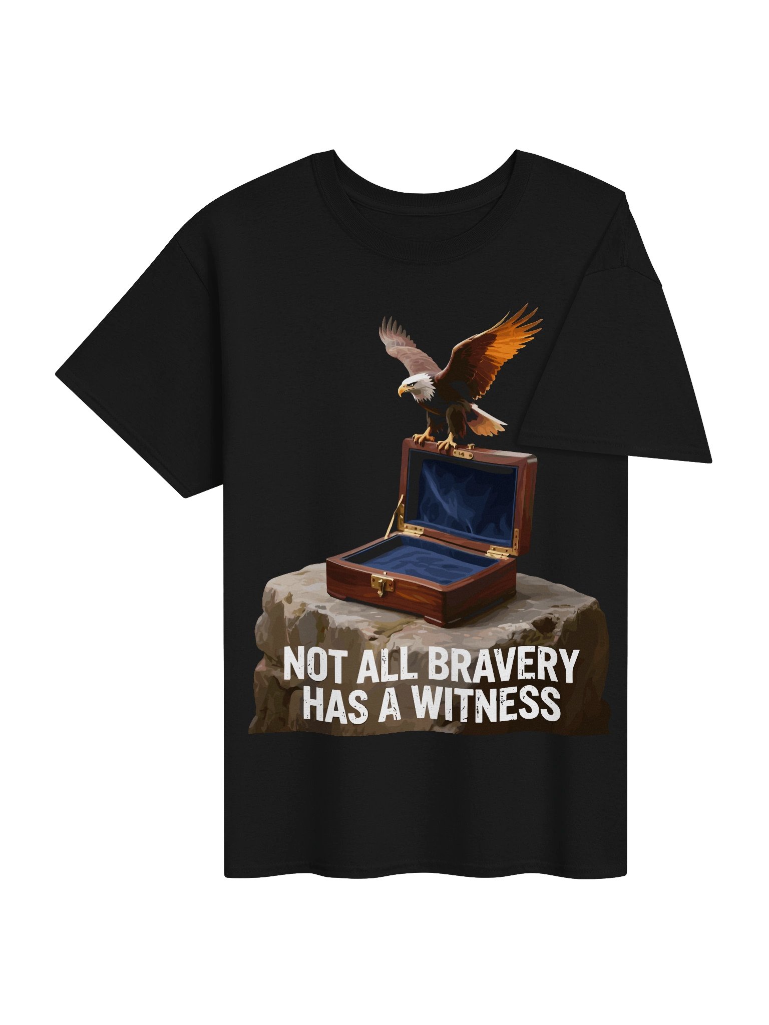 Not All Bravery Has a Witness Eagle Tee product image (4)