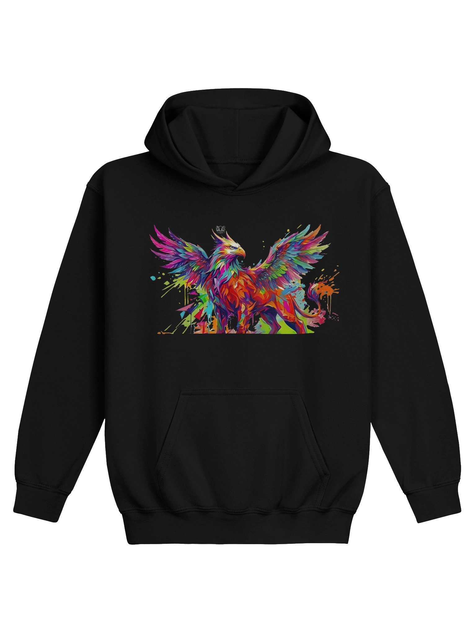Rainbow Gryphon Youth Hoodie product image (3)