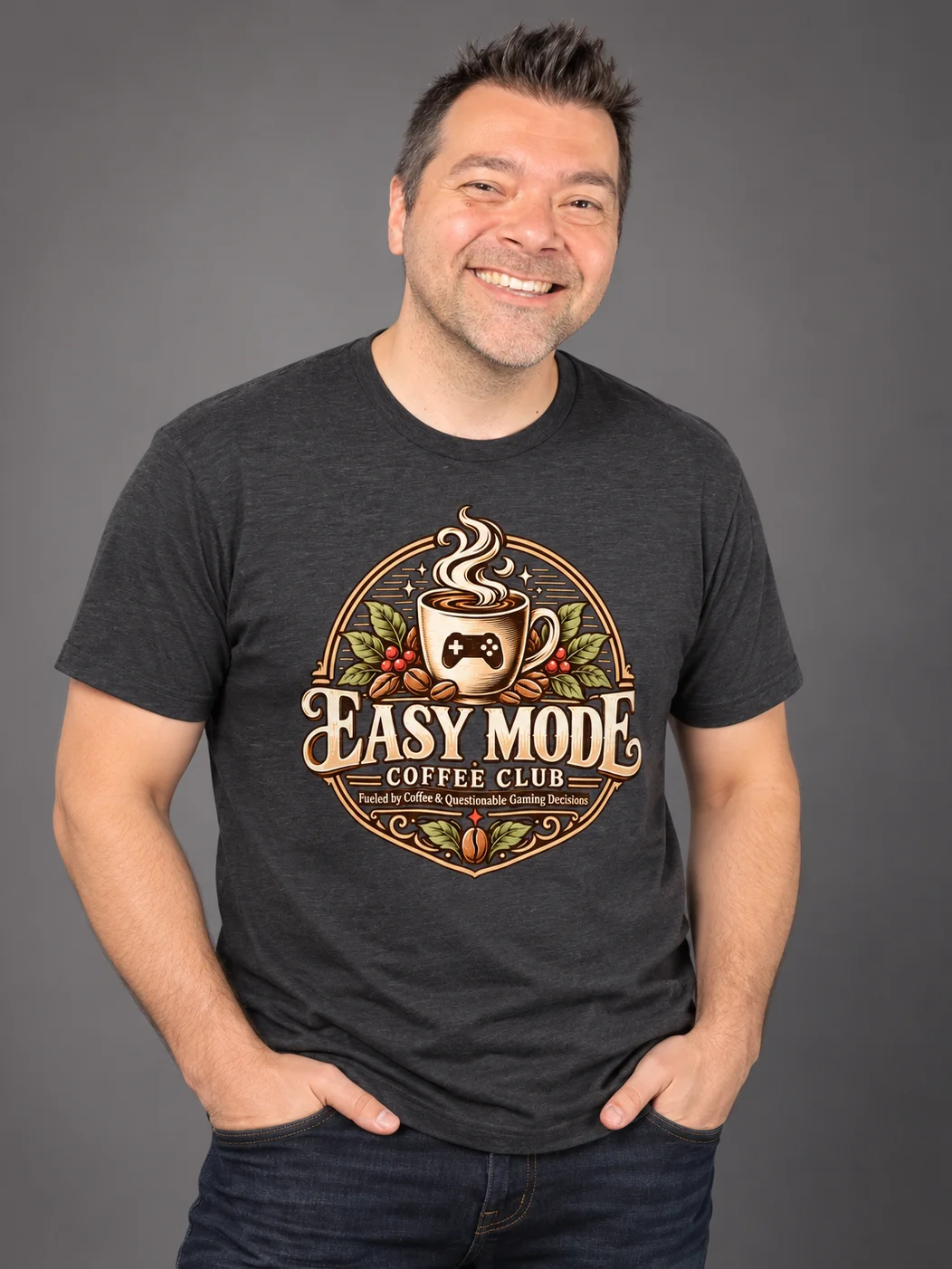 Easy Mode Coffee Club Tee product image (2)