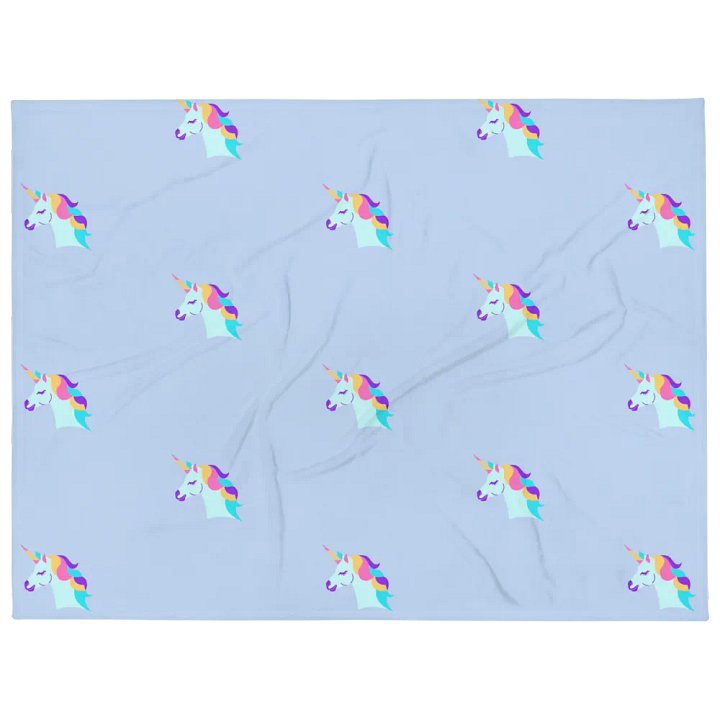 Magical Unicorn Dreams Throw Blanket product image (1)