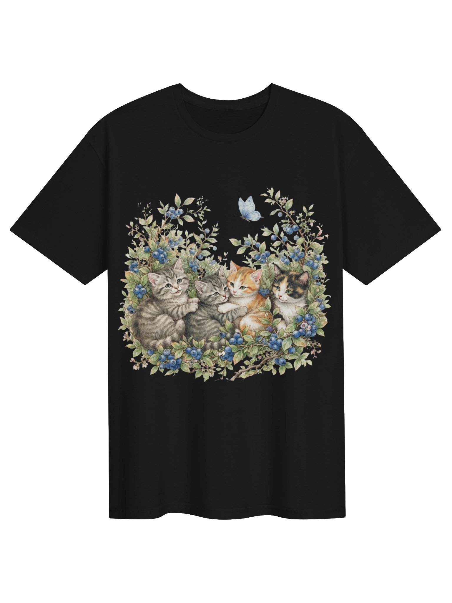 Vintage Botanical Cat Design product image (2)