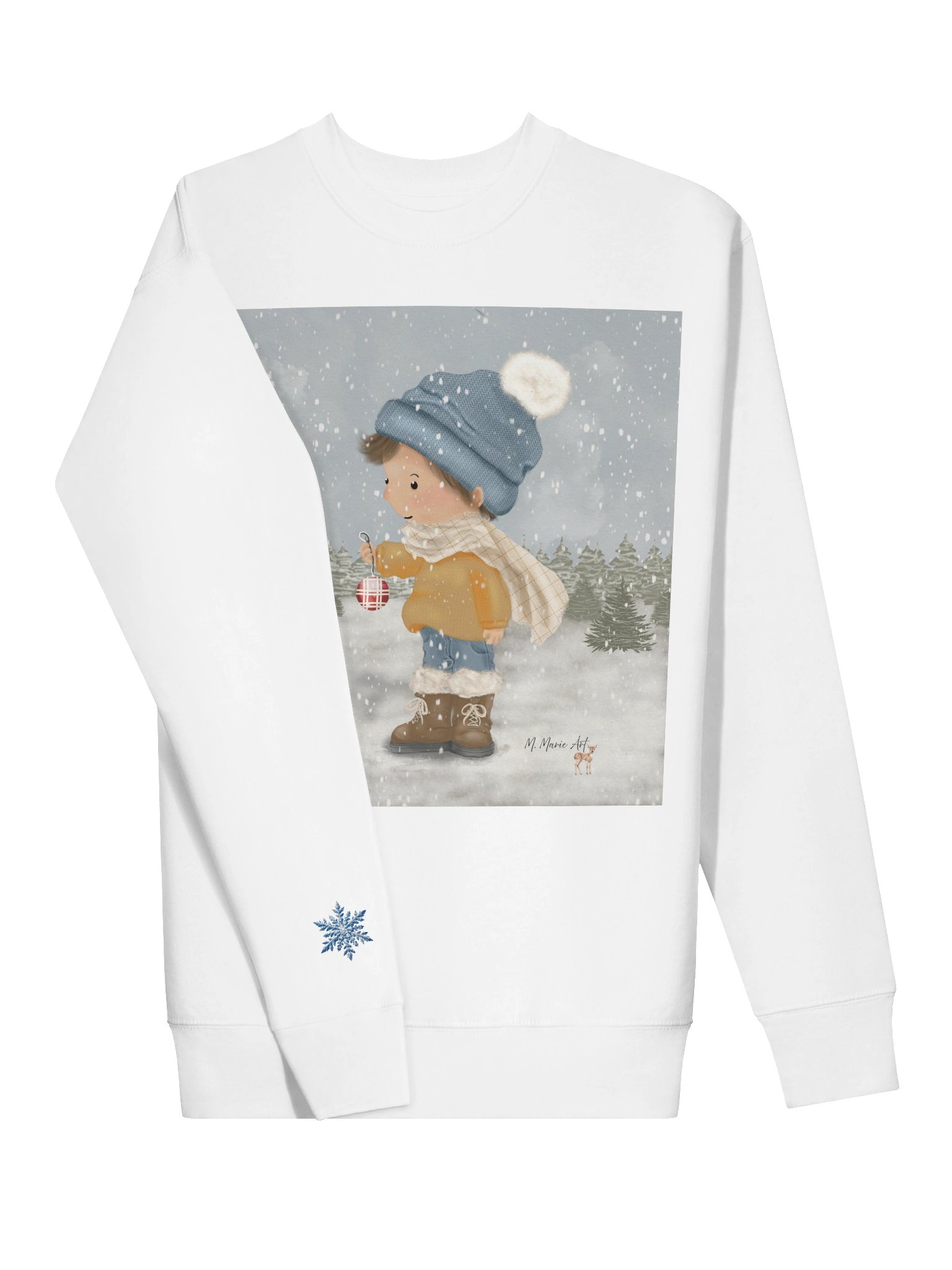 MMarieArt Winter Ornament Sweatshirt product image (6)