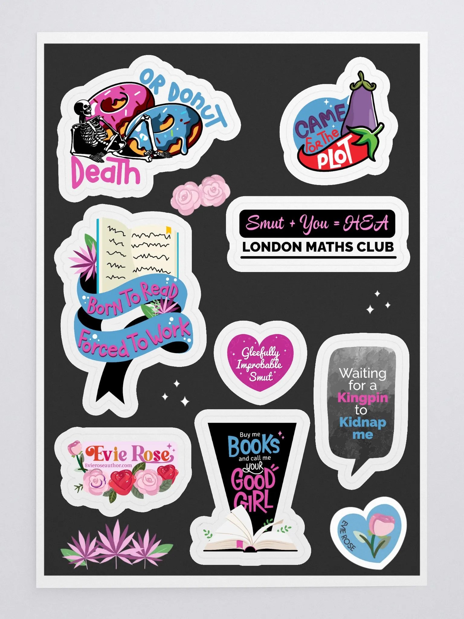 Book Lover Sticker Sheet product image (3)